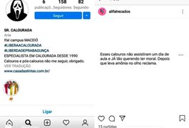 Mascarados ameaçam alunos com trote violento e direção do Ifal Maceió recorre à PM