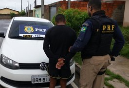 PRF prende suspeito de integrar quadrilha que rouba bancos em AL