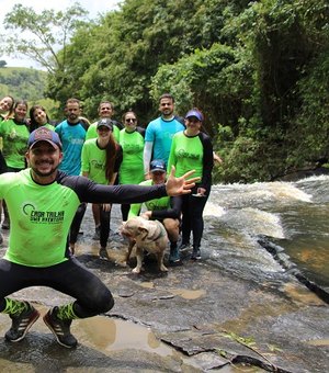 Trilhas do Léo leva mais de 300 pessoas para praticar atividades físicas em Pindoba