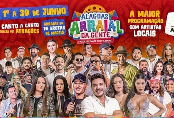 Governo de Alagoas e Prefeitura de Maceió 'brigam' para ver quem faz melhor festa junina