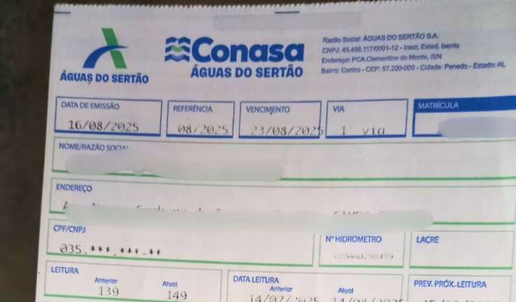 Defensoria Pública aciona empresa Águas do Sertão e cobra transparência na concessão do saneamento em 34 municípios de Alagoas