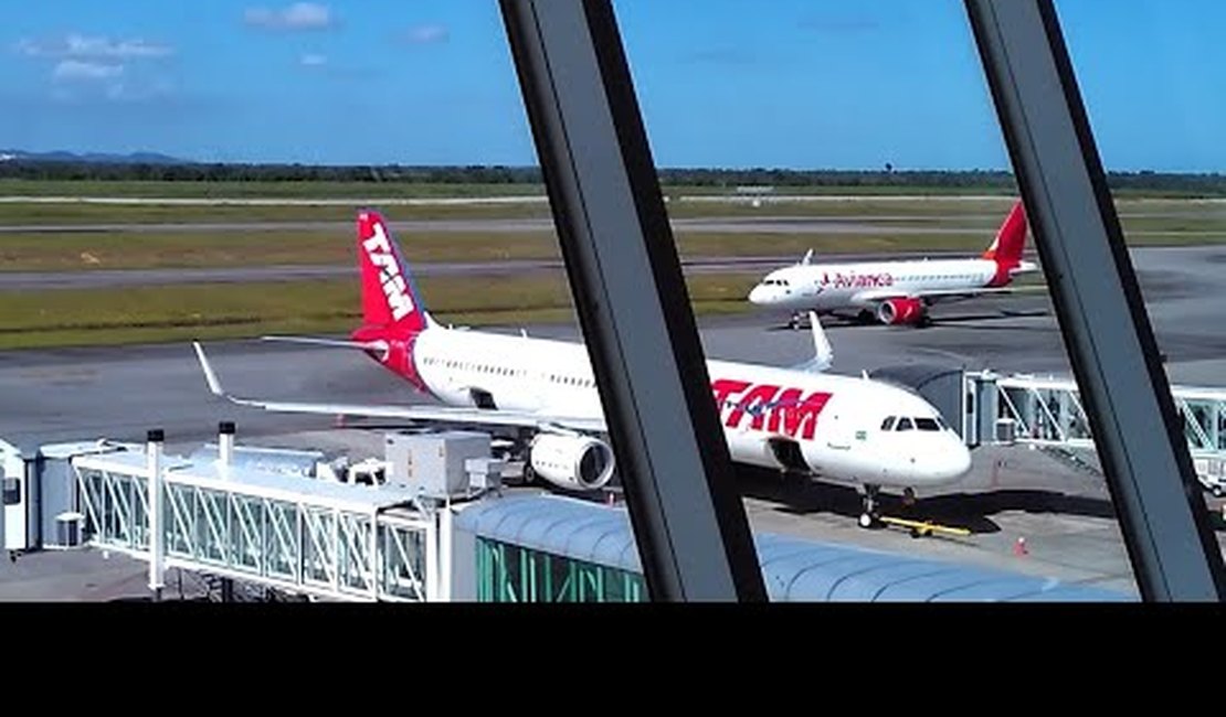 Aeroporto de Maceió está proibido pela Anac de receber novas rotas de voos