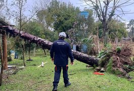 Sul, Sudeste e Centro-Oeste têm alerta para tempestades e vendavais