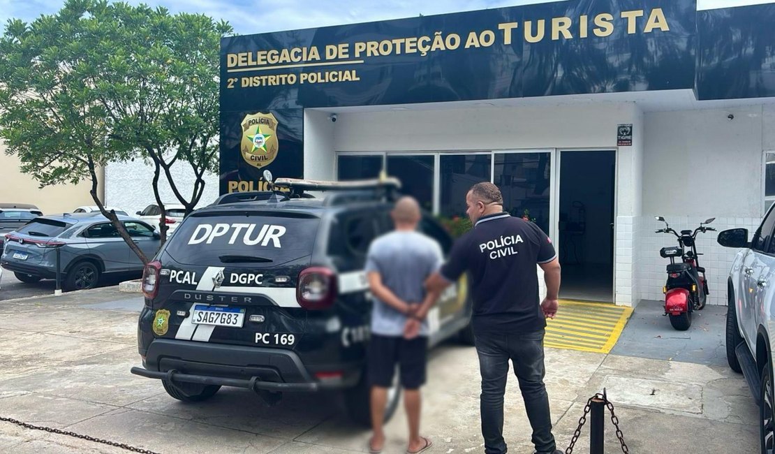 Polícia Civil prende homem acusado de crimes de estelionato em Maceió e São Paulo