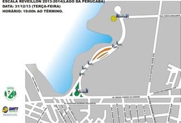 Prefeitura fará disciplinamento do trânsito durante o Réveillon no Lago da Perucaba