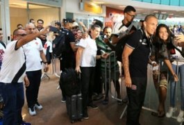Vasco é recebido com festa em Maceió