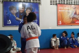 Atletas do Instituto Andrade participam de 1ª etapa de Campeonato Alagoano de Judô