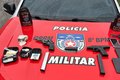 Força Tática do 8º BPM prende cinco suspeitos armados no município de Pilar
