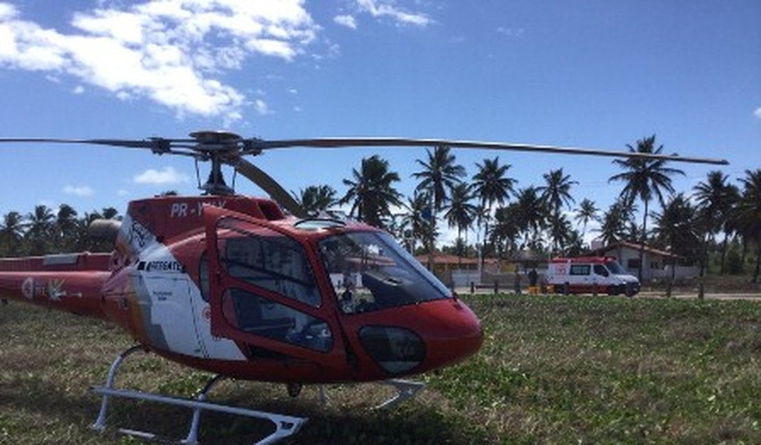 Turista se afoga na Lagoa da Pau e é socorrido por helicóptero dos Bombeiros