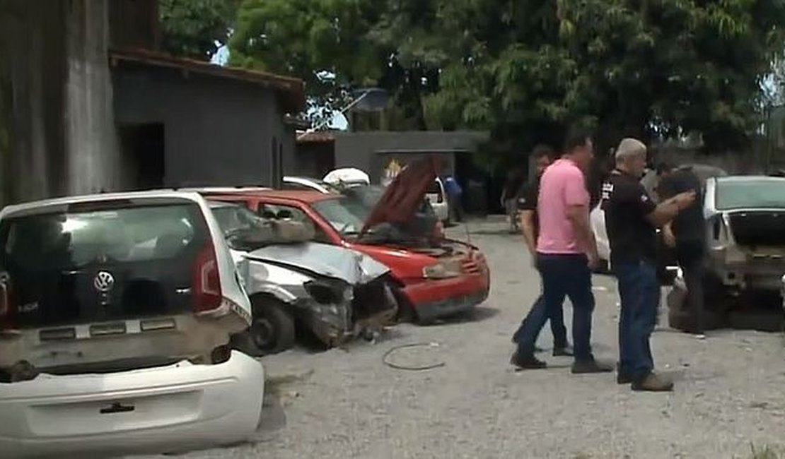 Operação da polícia descobre desmanche de carro em Maceió