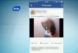 Garota de 13 anos faz vídeo tirando a roupa e posta no “facebook”