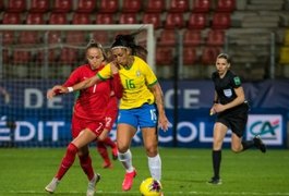 Brasil sai na frente, mas partida feminina termina em empate com Canadá