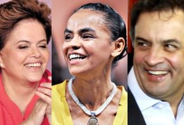 Dilma tem 36%, Marina, 21%, e Aécio, 20%, diz pesquisa Datafolha