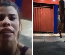 Mulher flagra traição do companheiro com a própria amiga e faz live na porta de motel no Pará; Assista