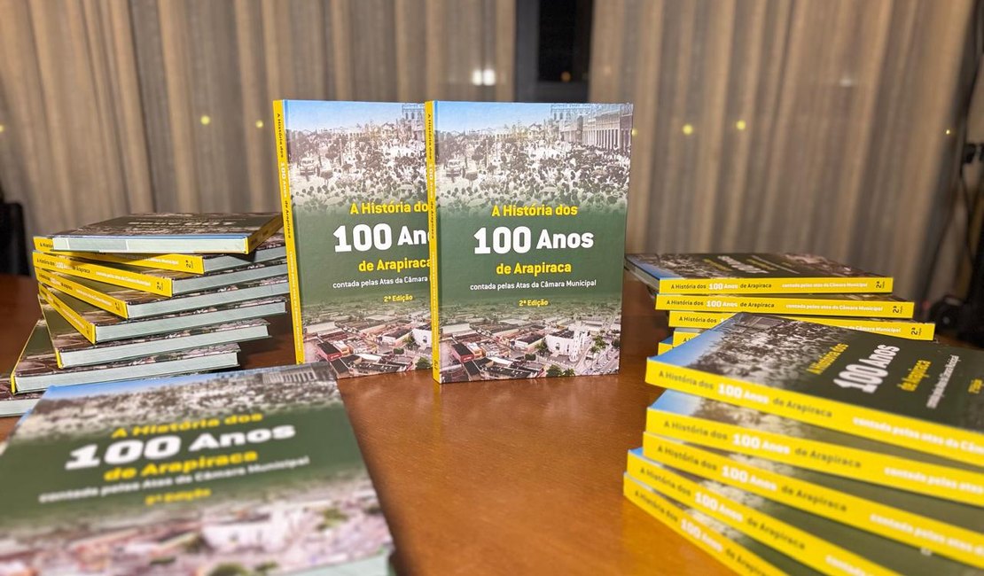 VÍDEO. Deputado Ricardo Nezinho lança livro sobre o centenário de Arapiraca