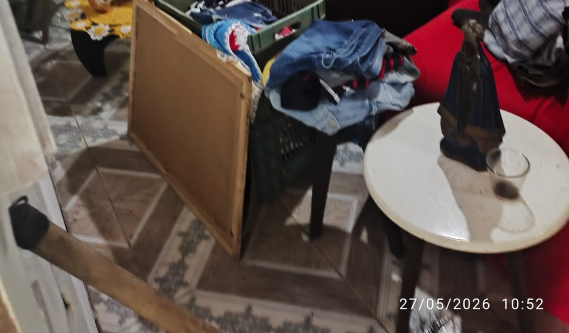 Idosa é resgatada em situação de abandono e vulnerabilidade pela PM em Arapiraca