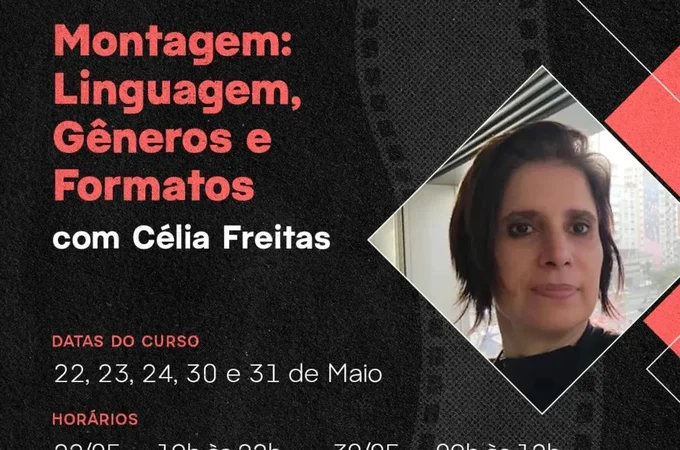 Coeditora da premiada série “Pacto Brutal: O  assassinato de Daniela Perez” ministra curso de montagem audiovisual em Arapiraca