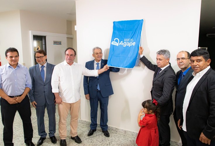 Prefeito Luciano prestigia inauguração do Hospital Ágape em Arapiraca