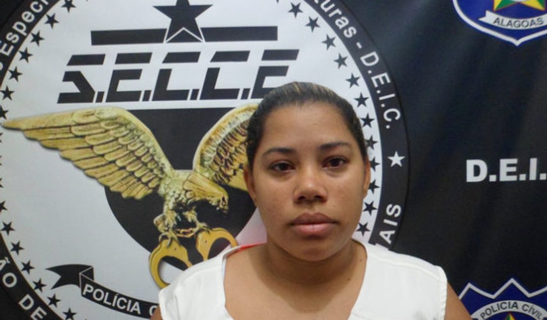 'Dama do Comando Vermelho' é presa pela Polícia Civil em Maceió