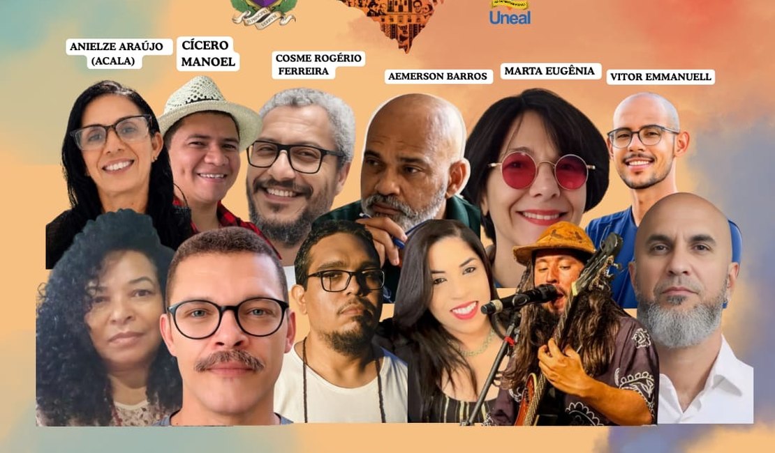 IV Sarau Literário de Literatura Alagoana acontece no dia 11 de junho na Uneal Arapiraca