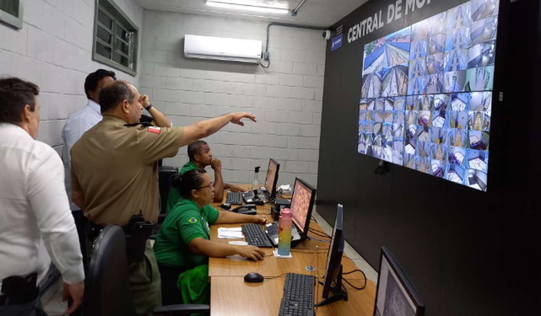 Comando da PM realiza visitas de inspeção em unidades do Sistema Penitenciário de Alagoas