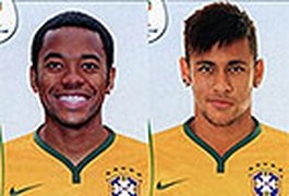 Com Robinho, site vaza figurinhas da seleção no álbum da Copa