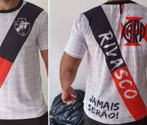 Antiflamenguistas criam a camisa da 'Rivasco', para secar o Flamengo na final da Libertadores