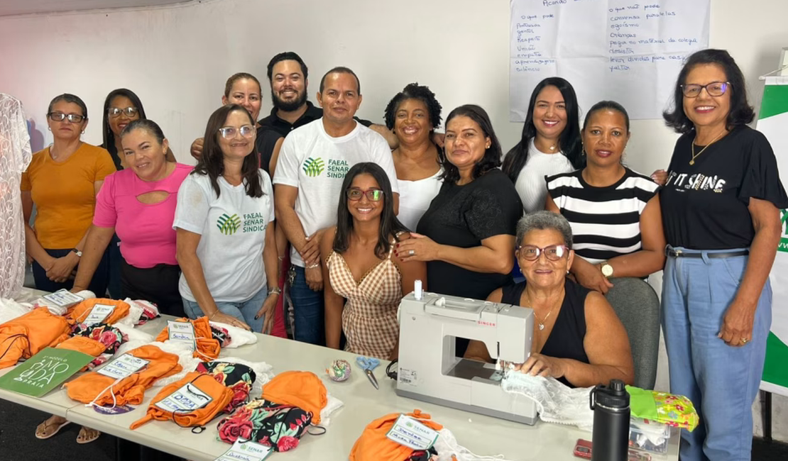 Prefeitura de Penedo e SENAR promovem curso de Corte e Costura para mulheres