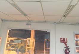 Teto de Centro Integrado de Segurança Pública desaba em São José da Tapera
