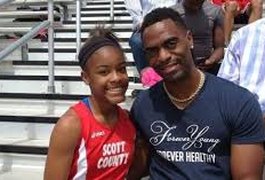 Aos 15 anos, filha de Tyson Gay morre baleada nos EUA