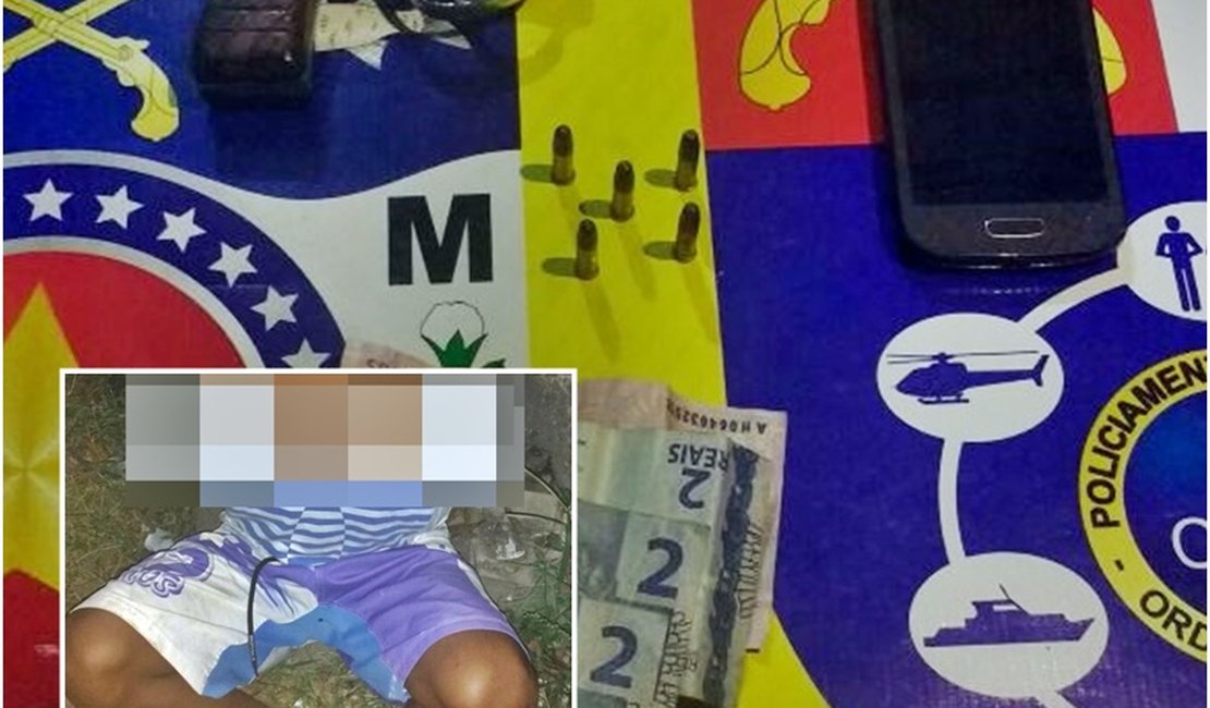 Em menos de duas horas, PM apreende adolescente suspeito de assalto à farmácia