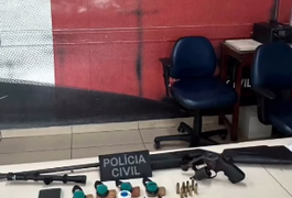 Suspeito de homicídio é preso em ação da Polícia Civil em Murici