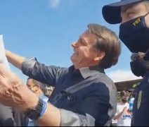 Vídeo. Bolsonaro faz piada sobre o Cruzeiro e o Asa de Arapiraca