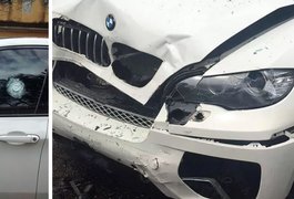 Assalto a carro blindado tem criminosos atropelados por vítima