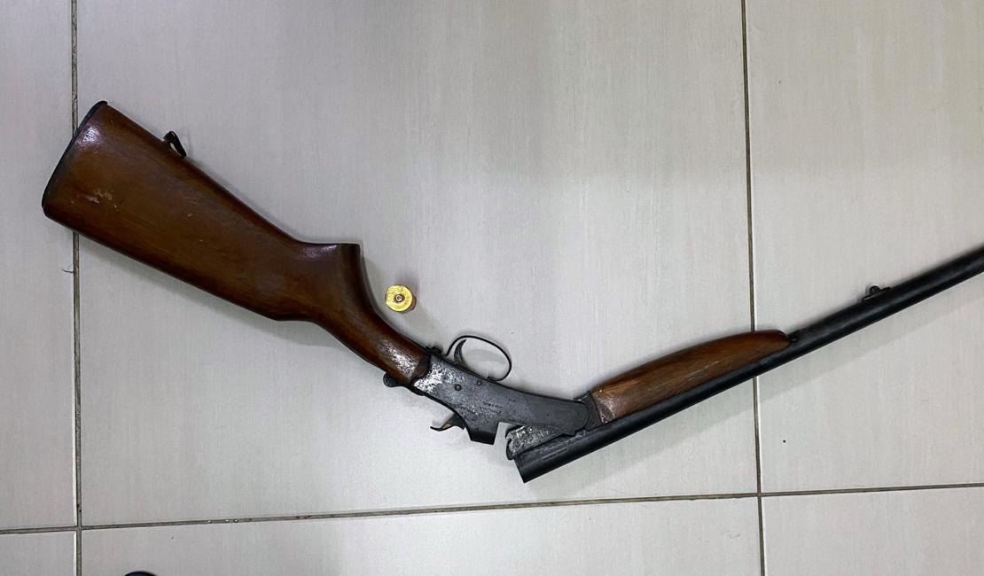 Homem é preso em flagrante por tentativa de homicídio e posse ilegal de arma em Batalha
