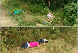Quatro jovens são assassinados e corpos são jogados em matagal