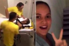 Enfermeira é demitida por fazer vídeo da chegada de Neymar a hospital