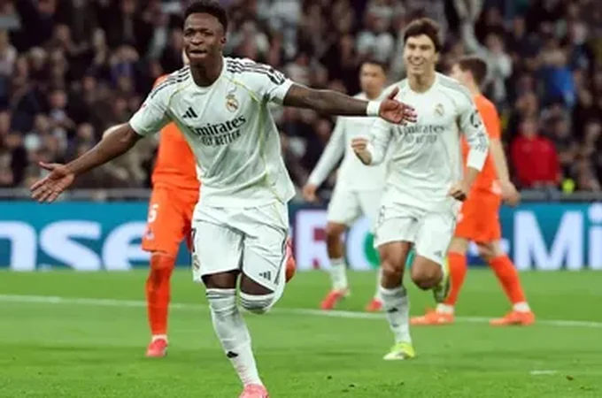 Vini Jr. supera Neymar em La Liga e se aproxima de marca de Mbappé no Real Madrid