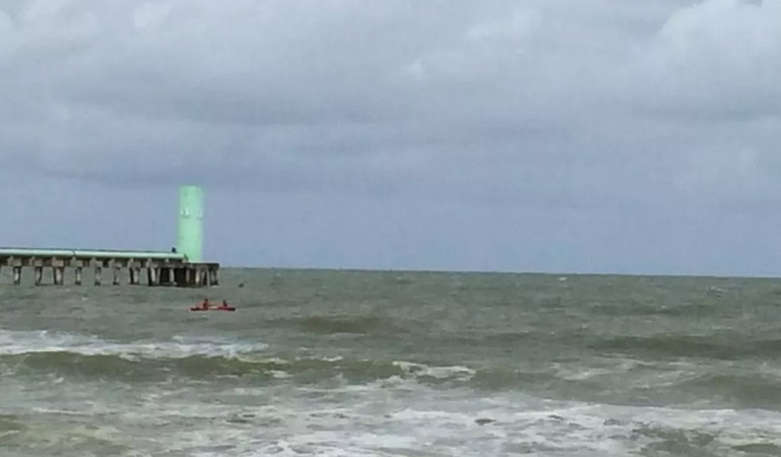 Corpo encontrado na praia de Sagi não é de pescador desaparecido após naufrágio em Alagoas
