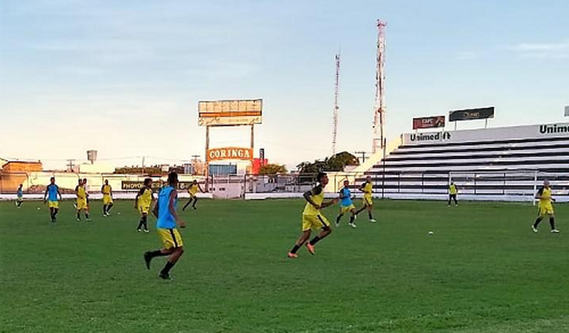 ASA fará último treino antes de viajar para Campina Grande nesta sexta-feira