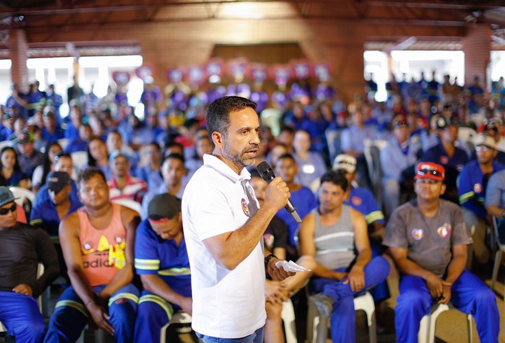 Na Usina Coruripe, Paulo diz garante fortalecer o setor sucroalcooleiro