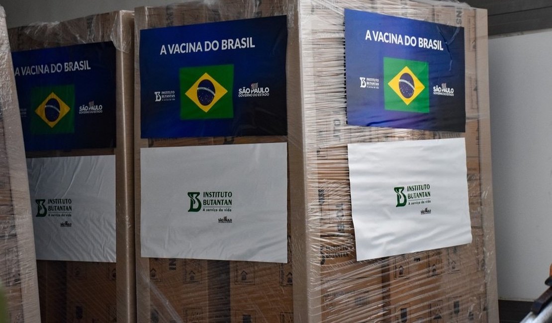 Butantan entrega mais 1 milhão de doses da Coronavac ao Ministério da Saúde