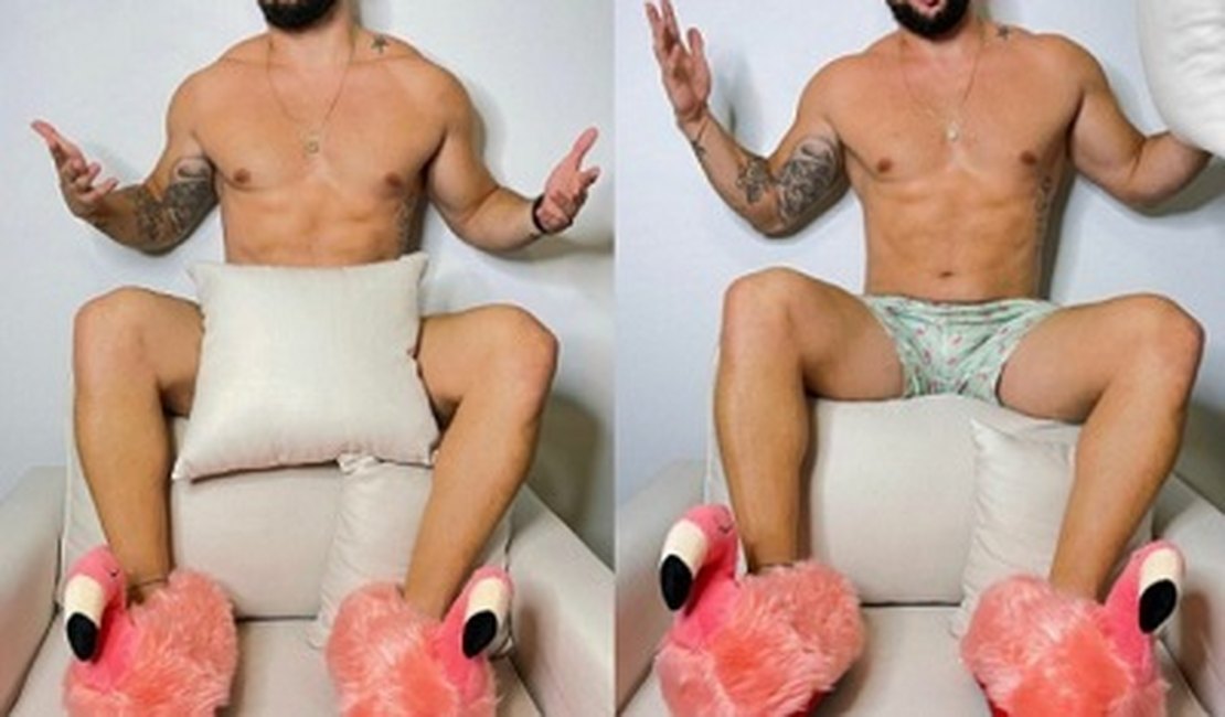 Arthur Picoli brinca de postar nude e fãs piram: 'Faz isso não'