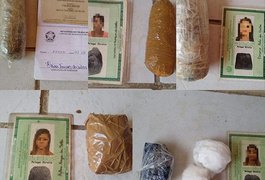 Cinco mulheres são presas tentando entrar com drogas em presídio de Maceió