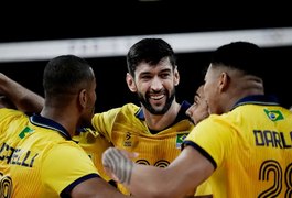Vôlei: renovada, seleção masculina estreia 4ª feira na Liga das Nações
