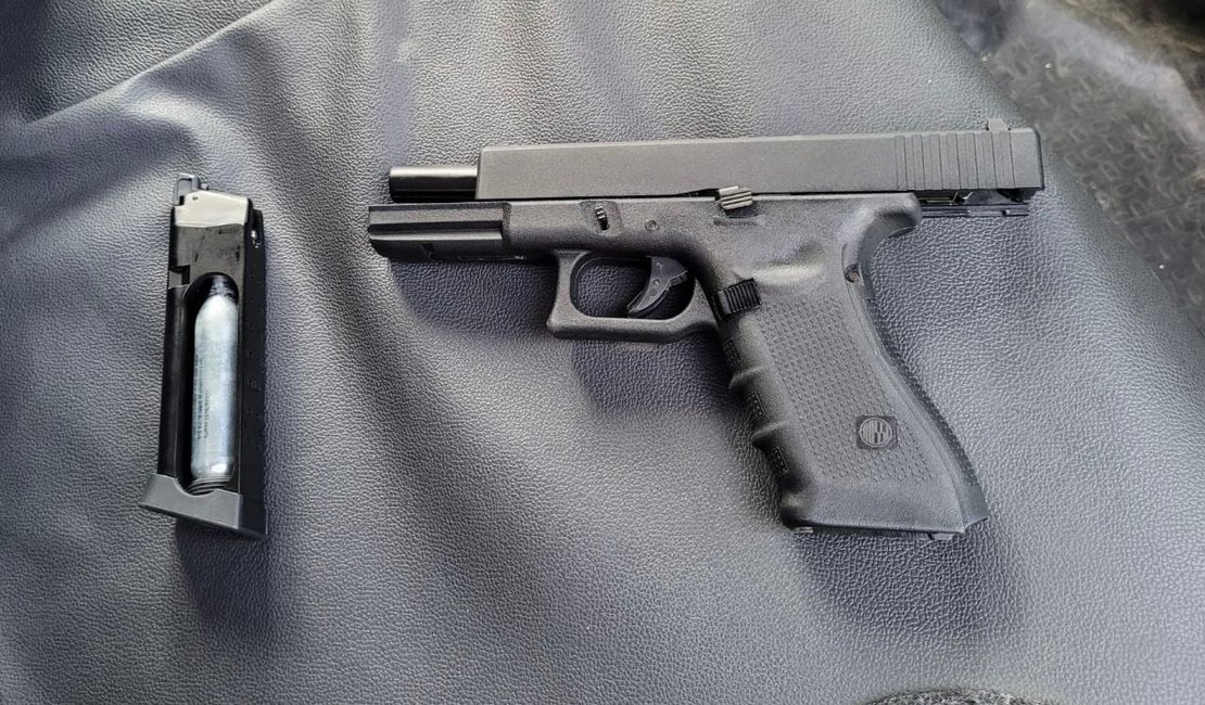 Homem é detido após ameaçar genro com simulacro de arma de fogo em Feira Grande