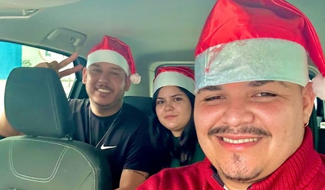 Passageiros da Maxim em Arapiraca estão “andando de trenó” com o Papai Noel ao solicitarem uma viagem