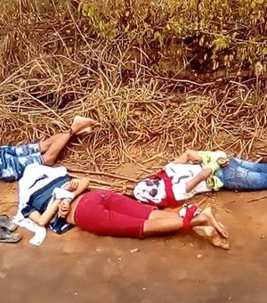 Quatro jovens suspeitos de assaltos na zona rural de União dos Palmares são detidos por populares