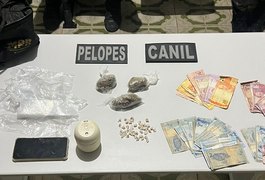 Homem é preso em flagrante por tráfico de drogas no Manoel Teles após denúncia anônima