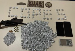 Polícia Militar efetua prisões e apreensões no Sertão e na Zona da Mata